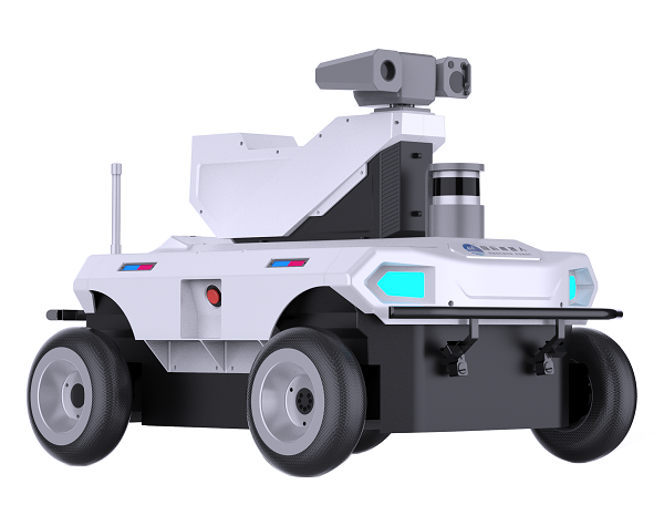 防爆轮式巡检向日葵黄色视频